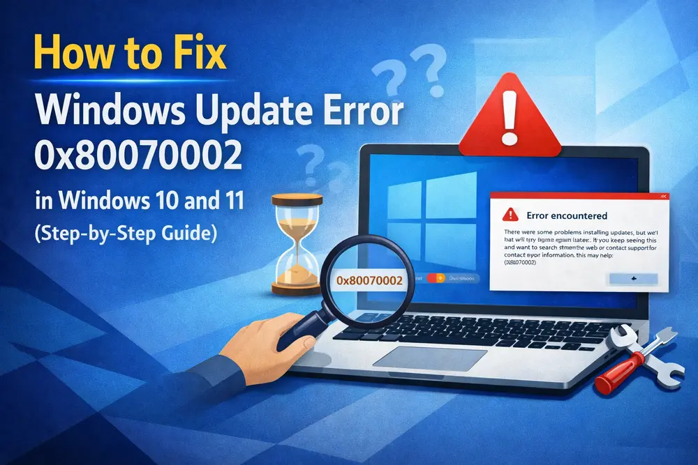How to Fix Windows Update Error 0x80070002 in Windows 10 and 11 (Step-by-Step Guide)